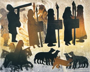 Piktyjska podróż, 2000 (monoprint)
